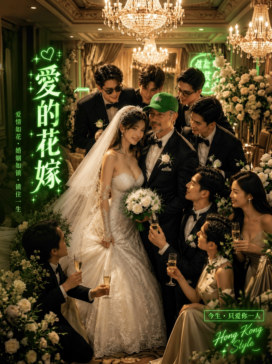 本以为娶到了温柔纯洁的娇妻，没想到婚礼当天才是她疯狂的开始。宾客交错的暗处，她接连与神秘来客陷入混战，原本神圣的婚礼现场瞬间沦为荒诞而诱惑的欲望陷阱！