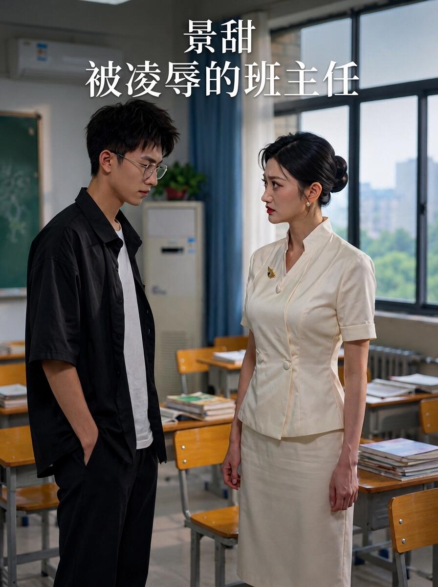 班主任景甜因学生不思进取出面家访，本想严厉训斥，却发现家里只有男同学一人。看着眼前身材傲人、充满成熟魅力的班主任，男孩心中的底线开始动摇，一个不可描述的念头悄然萌发。