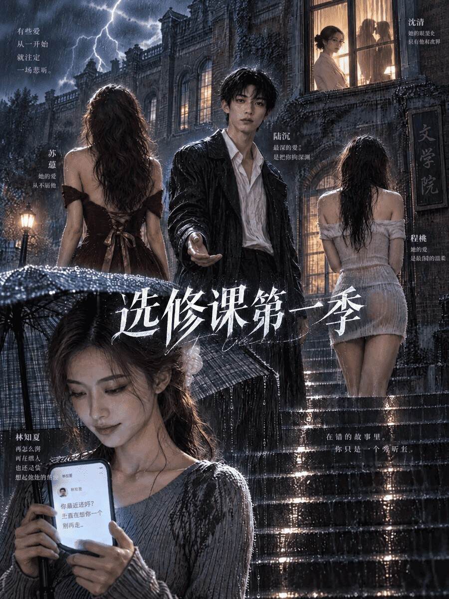 课题被当众否决的深夜，陆沉推开了女导师的办公室大门。门后那场失控又禁忌的私密缠绵，竟被有心人悄然录下并轰动全校！随着树洞爆料引爆校园，陆沉彻底打破底线，开始在女导师、女友与众多女同学之间游走，陷落于无法自拔的欲望漩涡。